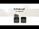 Microphone cravate sans fil PULUZ 1 TX + 1 RX 