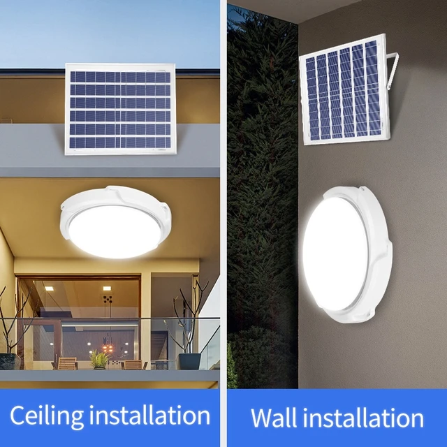 Plafonniers solaires à LED avec télécommande