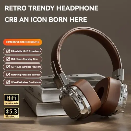 Écouteurs intra-auriculaires rétro sans fil Bluetooth 