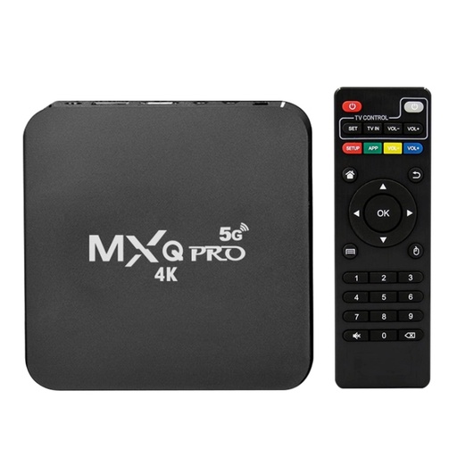 MXQ 4K Full HD Media Player RK3229 Quad Core KODI Android 7.1 TV Box avec télécommande, RAM: 1 Go, ROM: 8 Go, prise en charge HDMI, WiFi, Miracast, DLNA