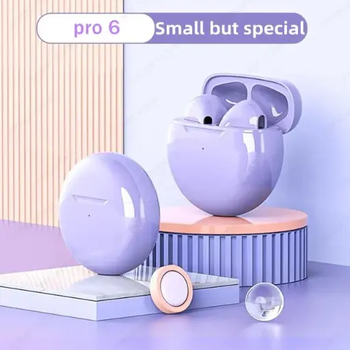 Pro6 TWS-Écouteurs Sans Fil Bluetooth 5.0 