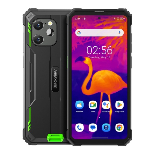 Téléphone robuste Blackview BV8900, caméra thermique, 8 Go + 256 Go