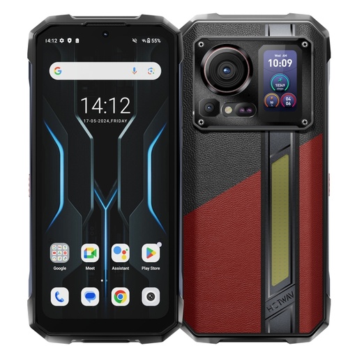 Téléphone robuste HOTWAV Hyper 7 Pro, 16 Go + 256 Go, 10800 mAh, 6,6 pouces Android 14 MediaTek Dimensity 7050 5G, réseau : 5G, OTG, NFC